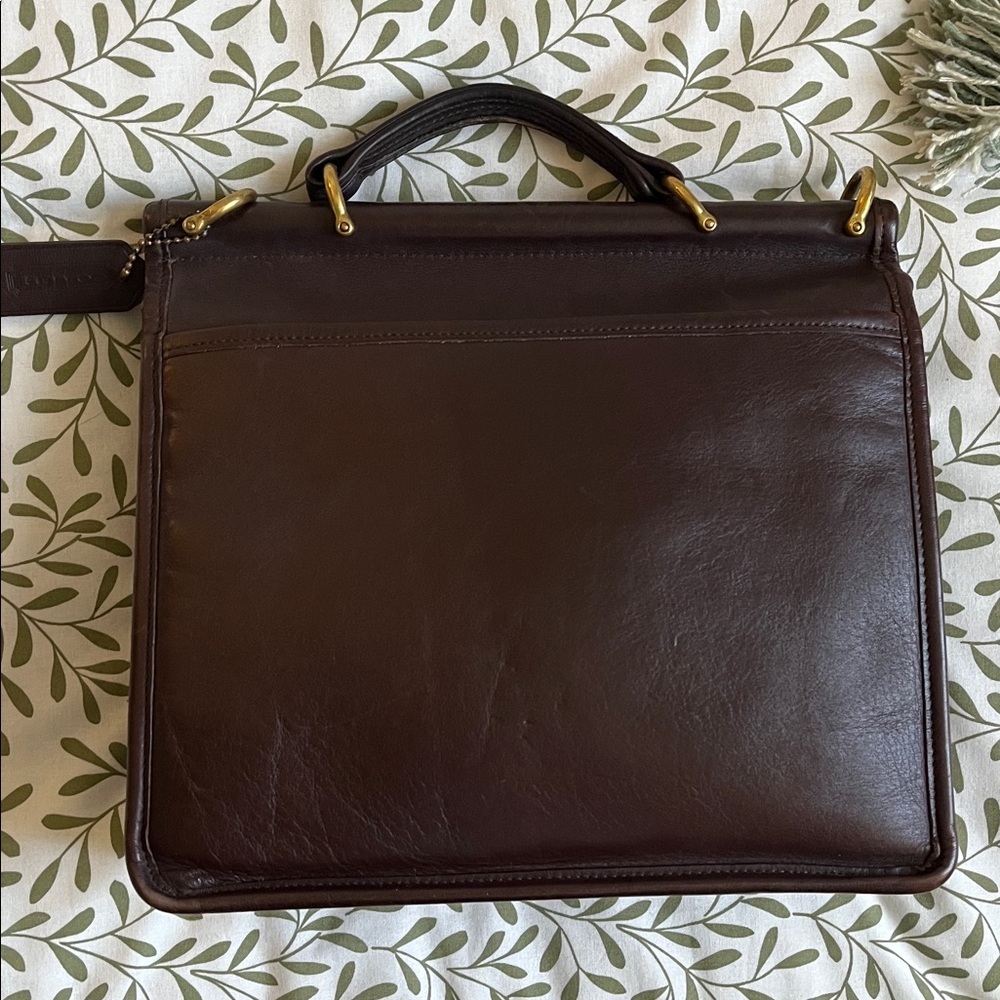 Vintage Coach Willis Top Leather Satchel - Picture 4 of 13
